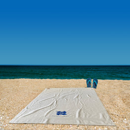 Beach towel White 180 x 100 cm